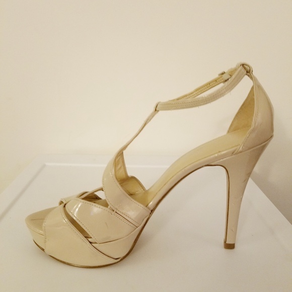 Marc Fisher Platform Stilettos (Nude) - Picture 5 of 5